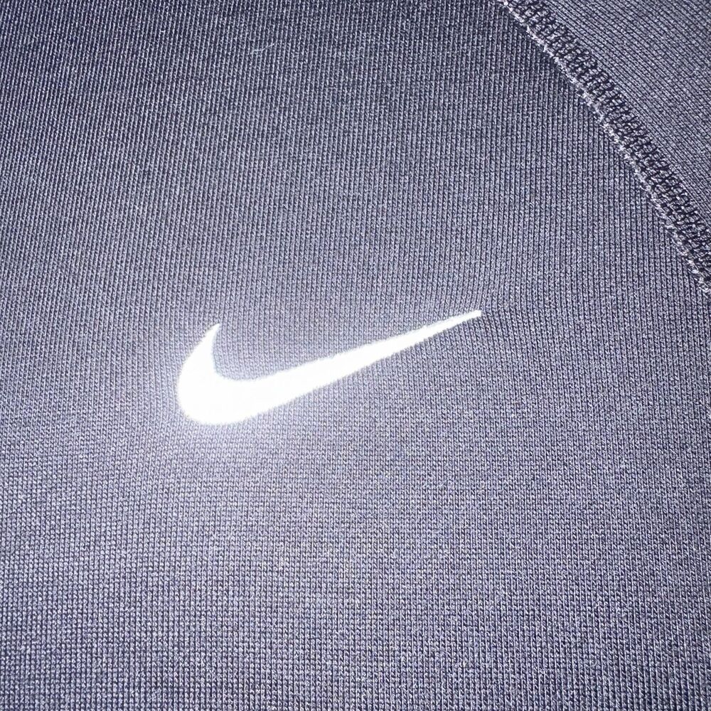 Nike Dri-Fit Men's Black Workout Hooded Pullover Activewear Size Medium - Picture 8 of 13